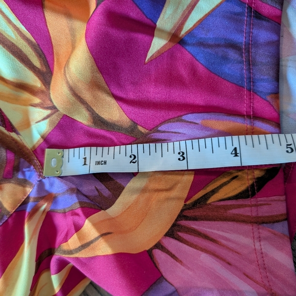 FARM RIO x ADIDAS Training Pacer Shorts Birds of Paradise Bold Pink Size Medium - Picture 15 of 16